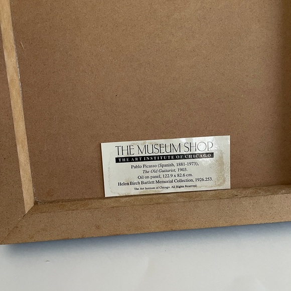 Picasso (Oil on Panel) Painting, Signed & From The Art Institute Of Chicago - Picture 6 of 6